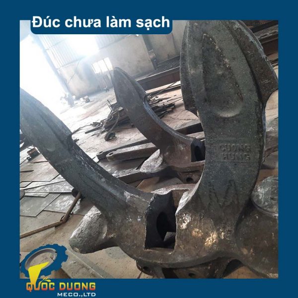 đúc chưa làm sạch đúc neo tàu 2 tấn