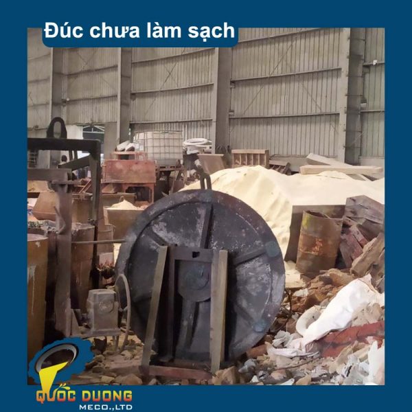 puly đúc chưa làm sạch