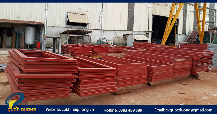 xưởng gia công kết cấu thép không gỉ