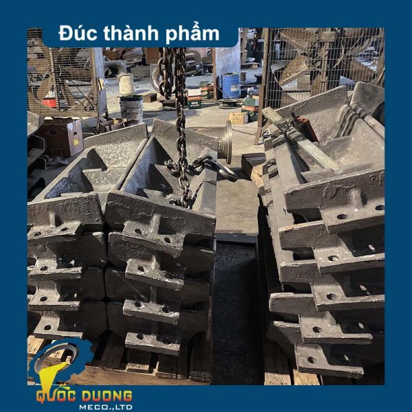 đúc máng liệu gang 1